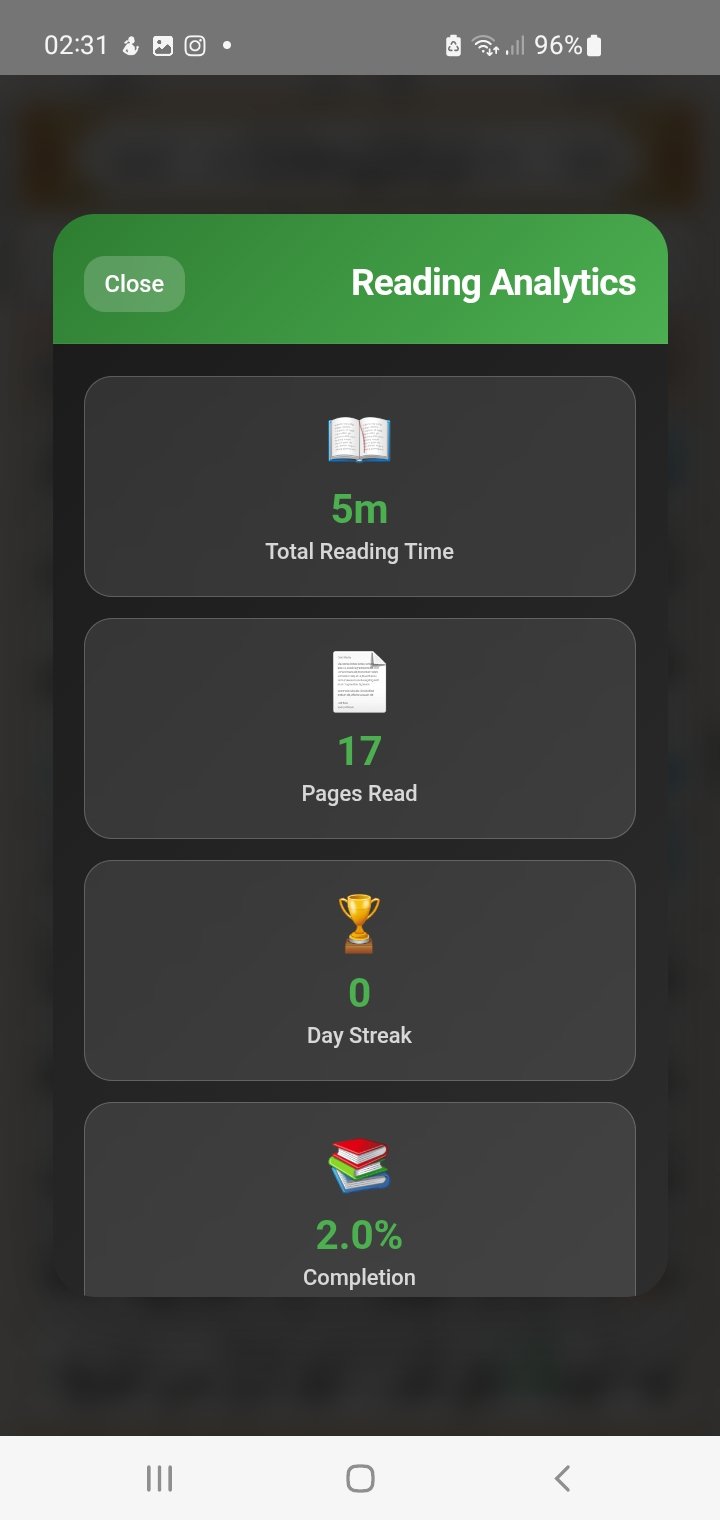 Quran Flip - Reading Analytics