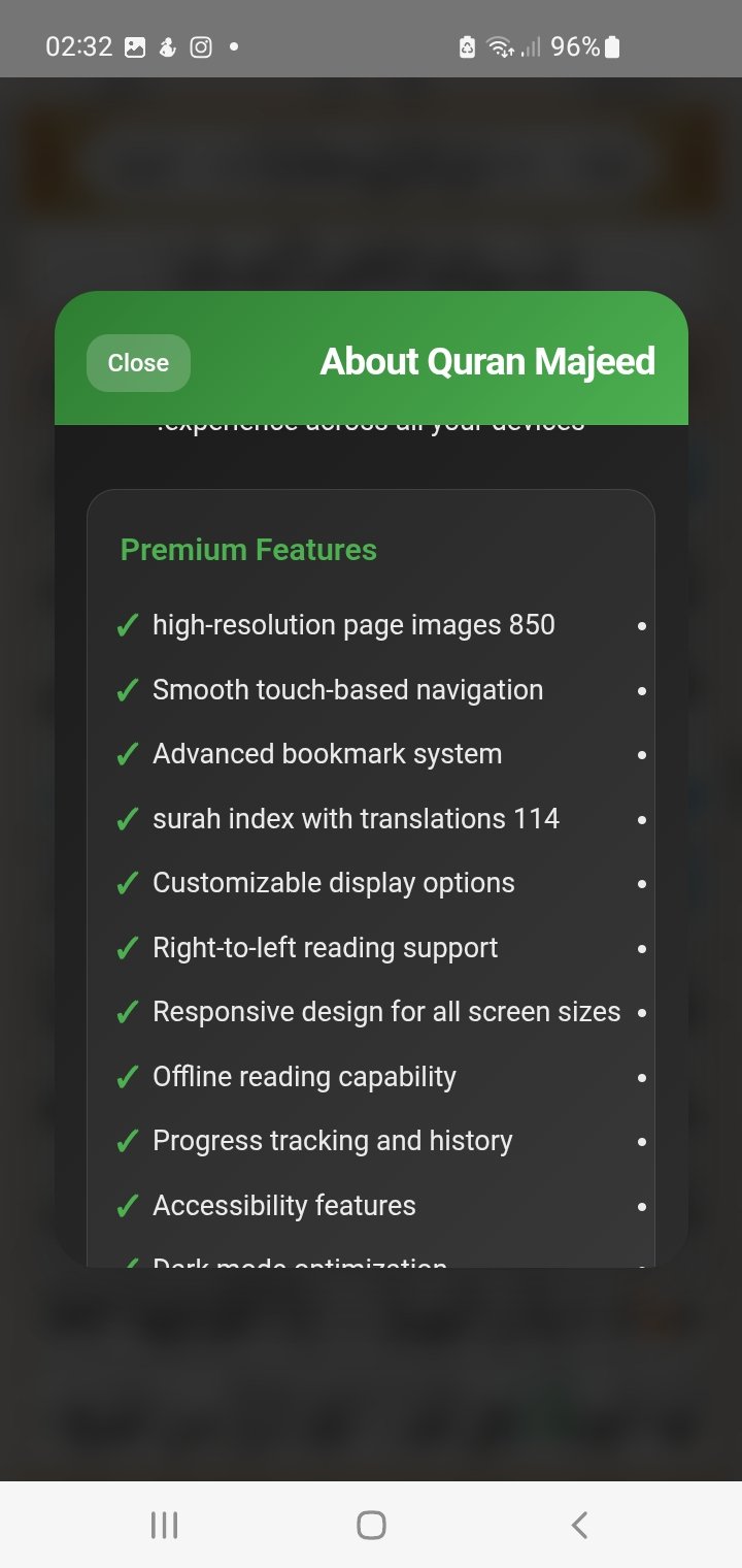 Quran Flip - App Features